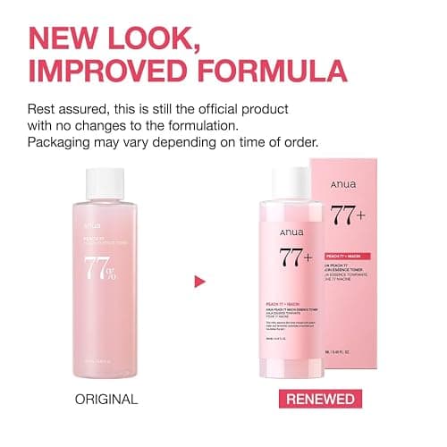 Anua Peach 77 Niacin Essence Toner 250ml / Brightening Toner for Face, Niacinamide, Panthenol, Ceramides, Facial Toner for Glass Skin, Korean Skin Care (8.45 fl.oz.) thumbnail 2
