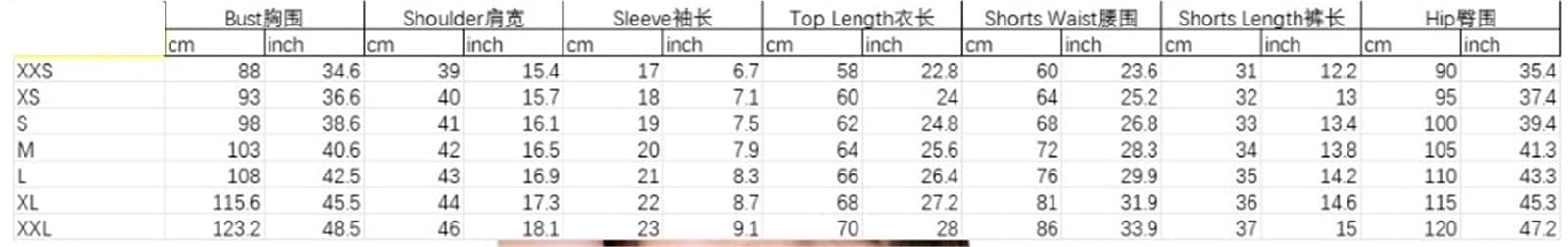 Women's Preppy Pajamas Set Button Down Beach Shorts Set Y2k Loungewear Pjs For Birthday Valentines Party Gift thumbnail 6