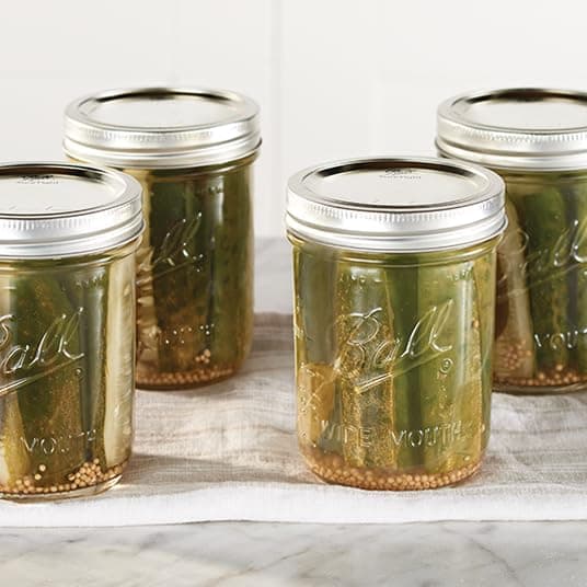 Ball Glass Mason Jar with Lids and Bands, Wide Mouth, Pint Size, 16 OZ thumbnail 6