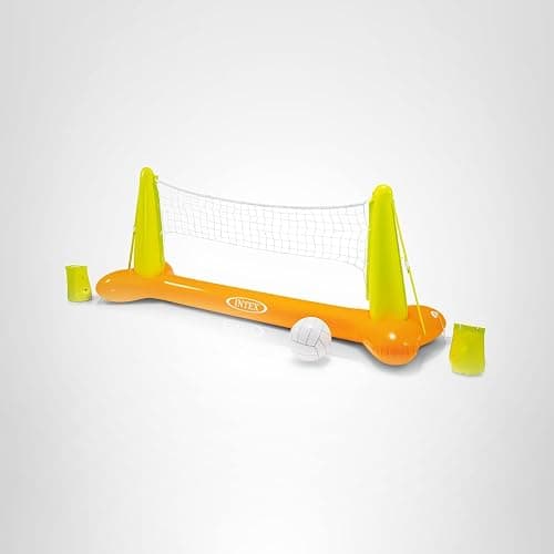 Intex 56508EP Inflatable Floating Swimming Pool Toys Volleyball Game, Green thumbnail 8