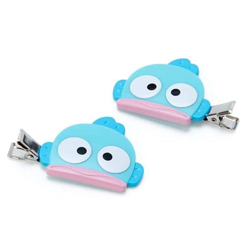 Sanrio 707473 Hangyodon Bangs Clip, 1.6 x 0.4 x 1.5 inches (4 x 1 x 3.8 cm), 2 Pieces thumbnail 2