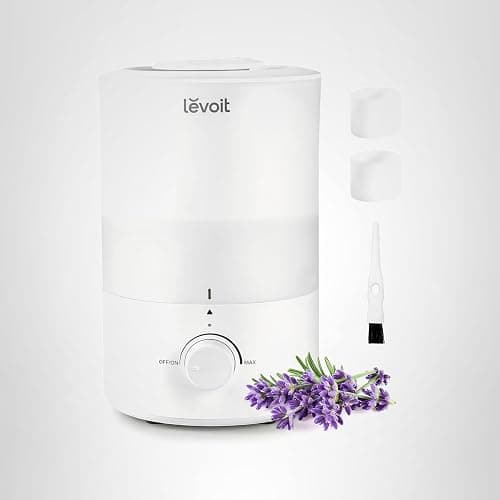LEVOIT - Humidifiers for Bedroom - Quiet (3L Water Tank) - Cool Mist/Top Fill/Essential Oil Diffuser/25Watt - Home/Large Room - 360° Nozzle - Rapid Ultrasonic Humidification for Baby Nursery/Plant thumbnail 12