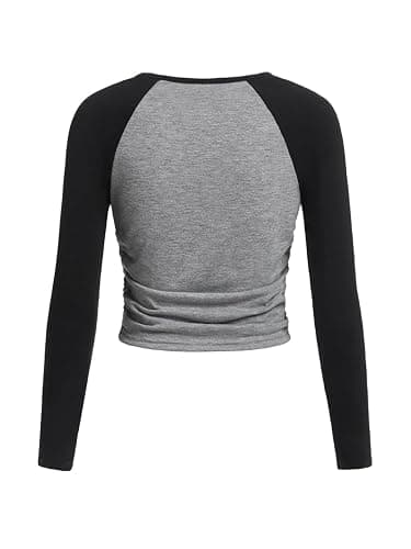 SOLY HUX Girl's Long Sleeve T Shirts Cute Graphic Tees Casual Teen Tops Preppy Back to School Clothes thumbnail 2