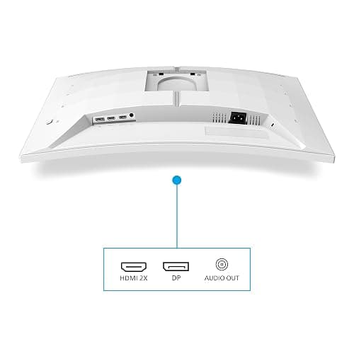 Philips Evnia 27M2C5501-27 inch QHD curved gaming monitor, 180 Hz, 1 ms GtG, FreeSync Premium (2560x1440, 2x HDMI 2.0, 1x DisplayPort1.4) white thumbnail 4