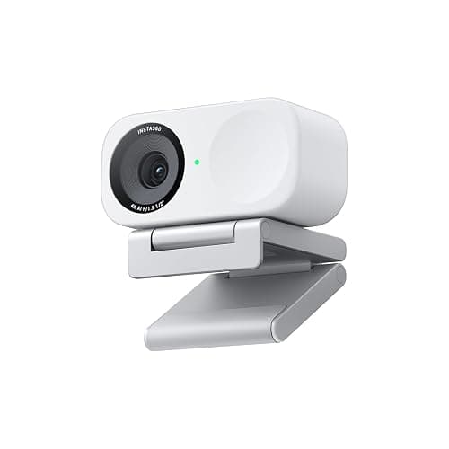 Insta360 Link 2C - 4K Webcam for PC/Mac, 1/2" Sensor, Auto Framing, HDR, AI Noise-Canceling Mic, Gesture Control for Streaming, Video Calls, Gaming, Works with Zoom, Teams, Twitch & More - Image 1