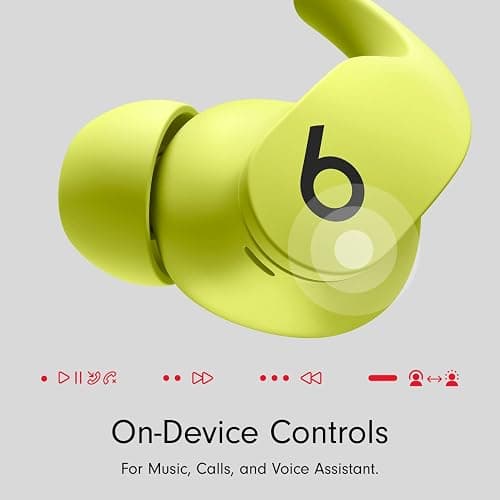 Beats Fit Pro - True Wireless Noise Cancelling Earbuds - Apple H1 Headphone Chip, Compatible with Apple & Android, Class 1 Bluetooth, Built-in Microphone, 6 Hours of Listening Time - Volt Yellow thumbnail 6