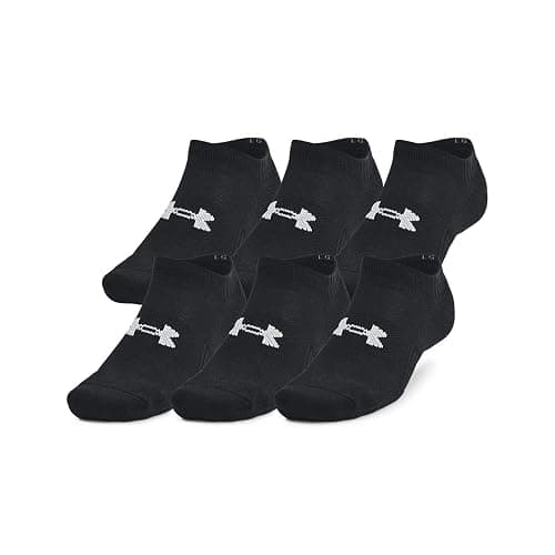 Under Armour Training Cotton No Show Socks 3-Pack - Image 1