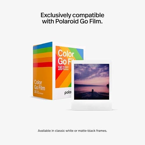 Polaroid Go Generation 2 - Mini Instant Camera + Film Bundle (16 Photos Included) - Black (6280) thumbnail 8
