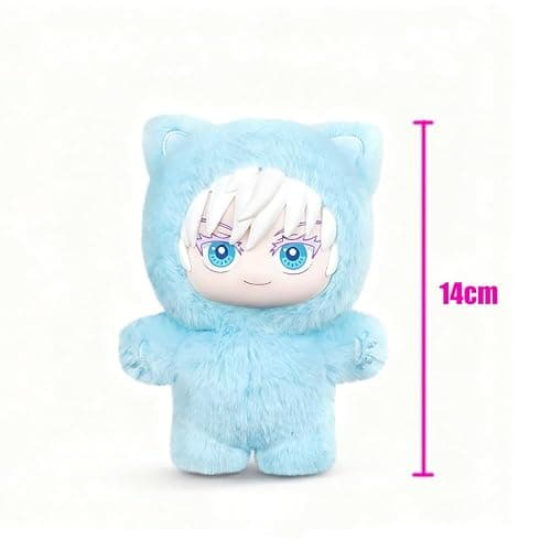 MABAIUDE JJK Vinyl Plush Gojos Plush Figure Gojos Stuffed Doll 5.5'' Anime JJK Plushies Collectibles Decoration Gifts thumbnail 4