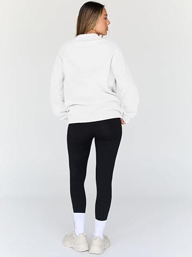 Trendy Queen Womens Oversized Sweatshirts Turtleneck Pullover Long Sleeve Hoodies Tops Fall Fashion Outfits 2025 Clothes thumbnail 4