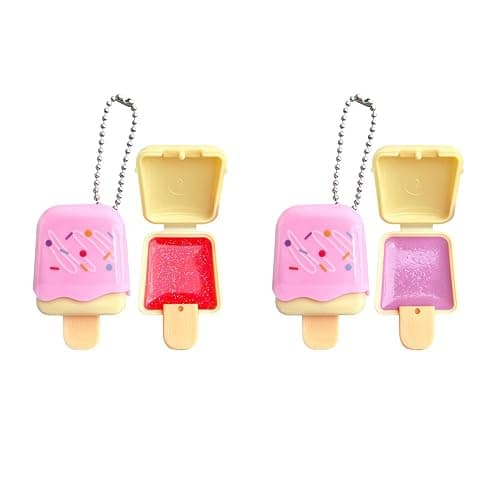 M&U MAKE YOU UP MU 6pc Candy Sweet Lip Gloss Set for Kids - 1 Straight Stick, 2 Ice Cream and 2 Candy Balms, Non-Toxic Girls Birthday Gift, Fun Theme Party Favors thumbnail 6
