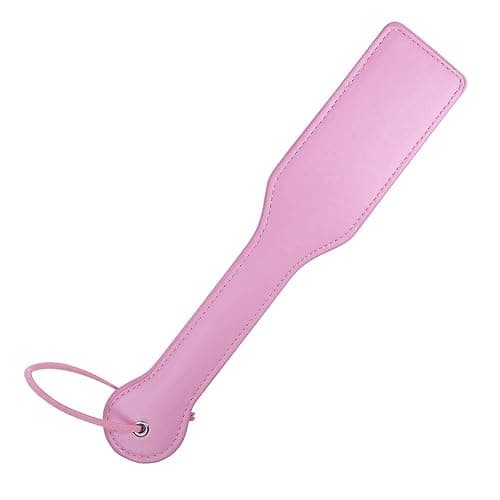 VENESUN XOXO Spanking Paddle for Adults Sex Toys, 12.8inch BDSM Faux Leather Paddle, Pink thumbnail 5
