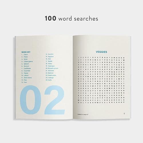100 Stress-Relieving Word Search Puzzles to Sharpen Your Mind: Presented by Maria Shriver, Patrick Schwarzenegger, and MOSH (Puzzle Books for Brain Health) thumbnail 3