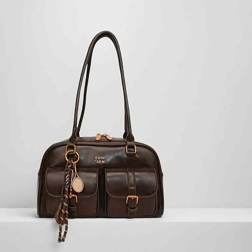 vintage shoulder bag for women, stand oil bag handbags, small cute y2k leather purses, brown hobo bags bolsos para mujeres, summer popular designer purses for women 2025 thumbnail 4