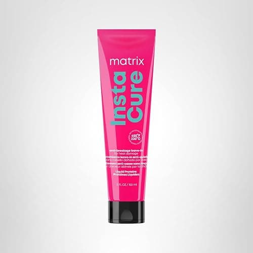 Matrix Instacure Anti-Breakage Leave-In Hair Treatment, Repairs & Strengthens, With Heat Protection, For Damaged Hair, Sulfate-Free & Vegan, 5.1 Oz thumbnail 6
