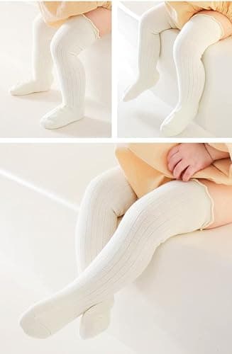 Apone Fatu Baby Knee High Socks Newborn Infants Toddlers Cotton Uniform Stockings Warm Cotton Boys Girls Stockings thumbnail 2
