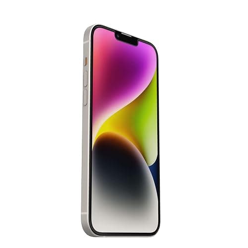 OtterBox ALPHA GLASS SERIES ANTIMICROBIAL Screen Protector for iPhone 14 Plus, Flawless Touch Response, Fingerprint Resistant, Precision Fit, Vibrant Clarity thumbnail 4