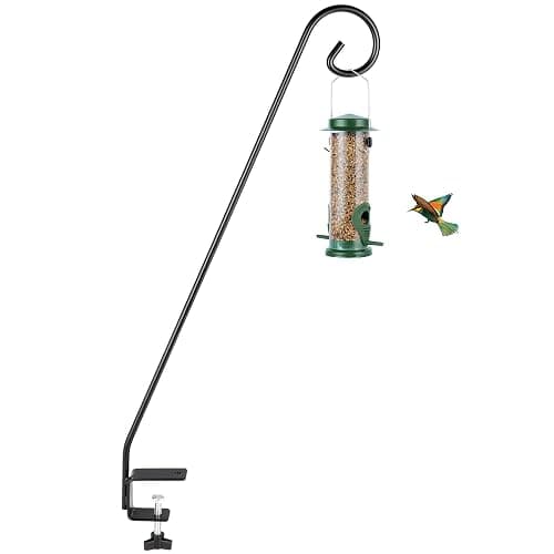 MIXXIDEA Heavy Duty Extensible Deck Hook - Adjustable for Hanging Bird Feeders, Plants, Suet Baskets, Wind Chimes, Lanterns - Image 1