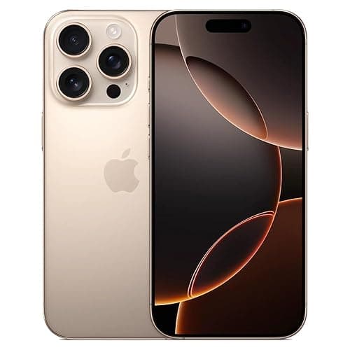 Apple iPhone (Renewed Premium) 16 Pro Max, US Version, 256GB, Desert Titanium - Unlocked - Image 1