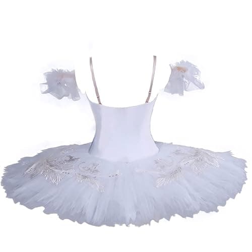 MTPLOP Swan Lake Performance Costume Ballet Dress White Sarong Competition Tutu Kids Adult Ballet Puffy Skirt thumbnail 6