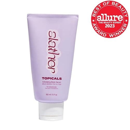 Topicals Slather Exfoliating Body Serum - With Retinol, Squalane, Urea and AHAs for Bumpy, Rough or Textured Skin - AHA Exfoliating Serum for Body (5 Fl Oz) thumbnail 2