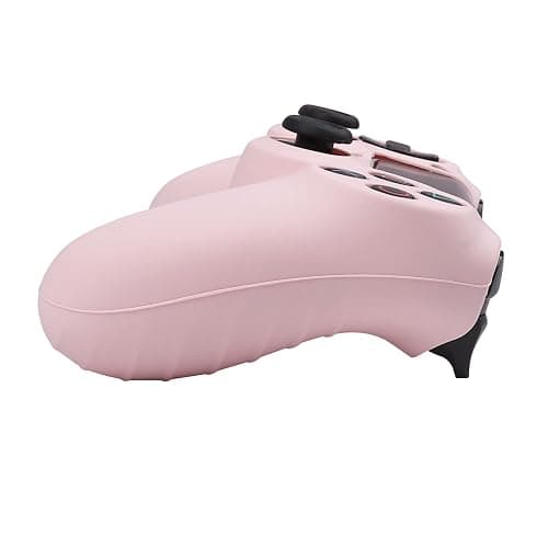 RALAN Pink Controller Skins for PS4, Silicone Controller Cover Skin Protector Compatible with PS4 Slim/PS4 Pro Controller (Pink Pro Thumb Grip x 6,Skull Cap Grip x 2)(Camouflage Pink+White Pink thumbnail 4