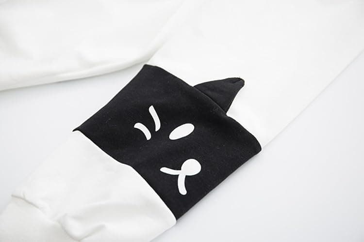 Feigujin Women Kawaii Cat Ear Hoodie Cute Japanese Anime Hooded Sweatshirt Preppy Meow Graphic Pullover Clothes Fall Winter thumbnail 7