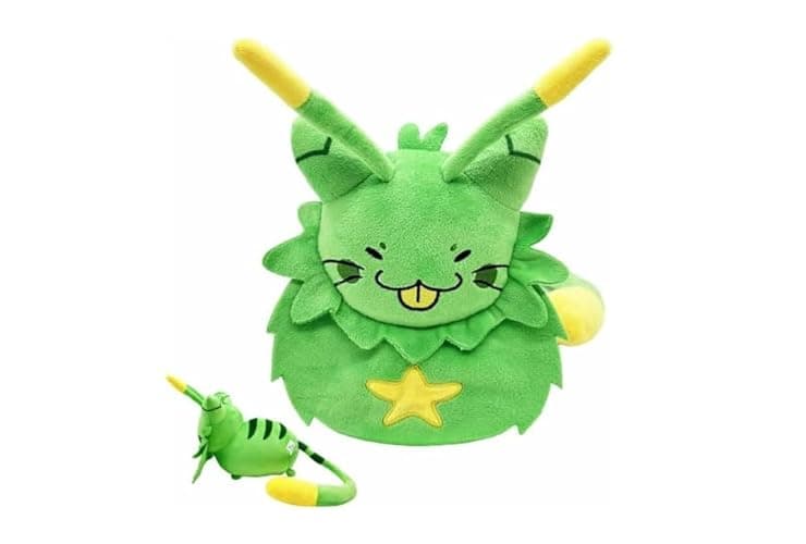 Xuqiufeng Gnarpy Plush, Regretavator Plush Gnarph Alien Cat Plush Toys，Give Fans and Friends Beautifully Plushie Doll Gifts (Green) - Green
