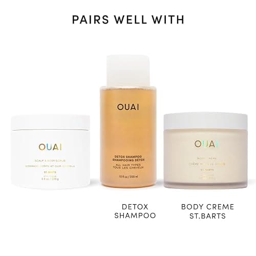 OUAI Scalp & Body Scrub, St. Barts - Exfoliating Body Scrub with Sugar & Coconut Oil Blend for Smooth, Moisturized Skin - Gentle Scalp Exfoliator for Removing Product Build Up (8.8 Oz) thumbnail 8
