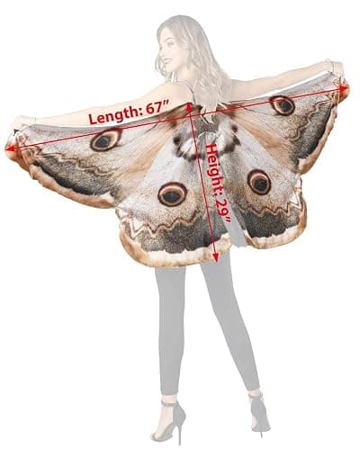 Seasons Halloween Women Moth Wing (One Size Fits Most) thumbnail 7