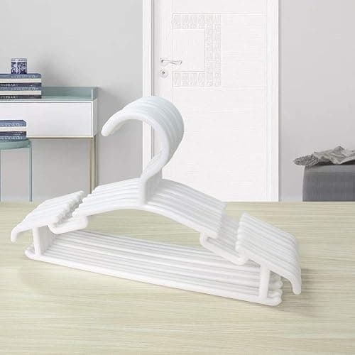 GoodtoU Baby Hangers 100Pack Kids Plastic Baby Clothes Hangers for Closet Small Children Infant Toddler Child thumbnail 5