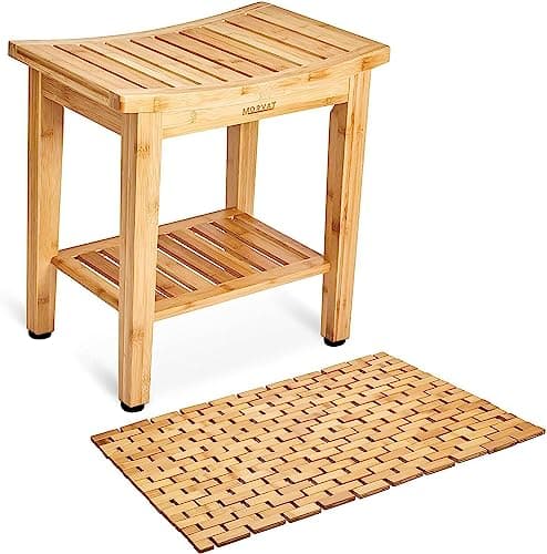 Morvat Bamboo Shower Bench