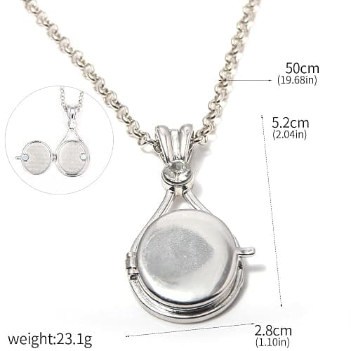 AVGUE TV Show H2O Mermaid Locket Necklace Halloween Party Gift Costume Accessories Cosplay Jewelry Merch thumbnail 2