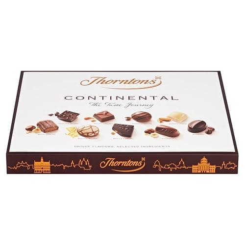 Thorntons Continental, Christmas Chocolate Gift, Unique Flavours Milk, White, Dark Chocolate, 264g thumbnail 5