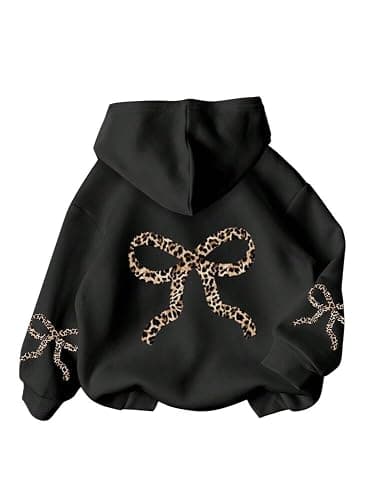 Girl's Hoodies Sweatshirt Graphic Hoodie Long Sleeve Pullover Tops Cute Hoodies for Teen Girls - Image 1