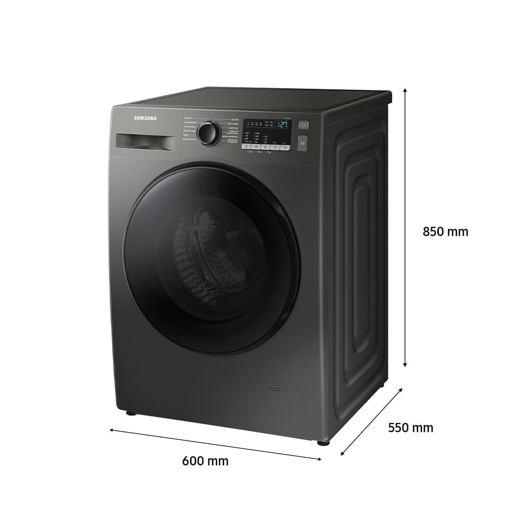 Samsung Lavadora de Roupas Digital Inverter Porta Black WW11T Inox 11kg 127V thumbnail 8