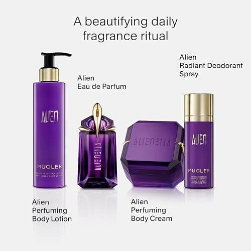 Mugler Alien Eau de Parfum, Refillable Women's Perfume, Iconic Woody Floral Fragrance Revealing Ultimate Femininity with Sensual Jasmine Sambac, Cashmeran Wood & Enveloping White Amber thumbnail 7