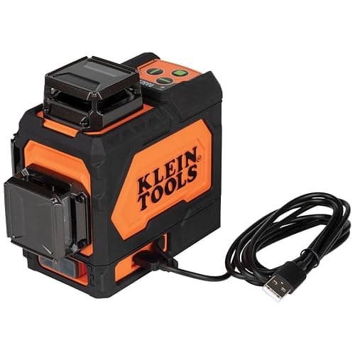 Klein Tools 93PLL Self-Leveling Laser Level with Bright Green 3x360-Degree Planes, Rechargeable Battery, Magnetic Mount thumbnail 7