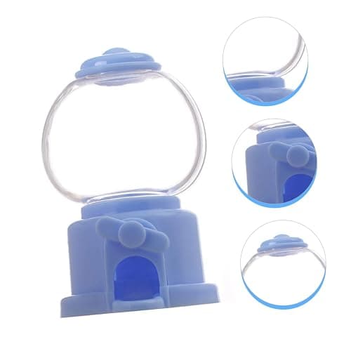 Mini Plastic Gumball Machine Candy Dispenser Fun Candy Catcher Party Favor Gumball Vending Machine for Candy and Treats thumbnail 4