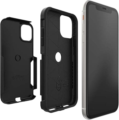 OtterBox Commuter Series Case for iPhone 11 & iPhone XR (Only) - Non-Retail Packaging - Black thumbnail 6