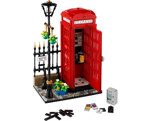 Lego 21347 Idea London Red Public Phone Toy Toy Present Block thumbnail 4