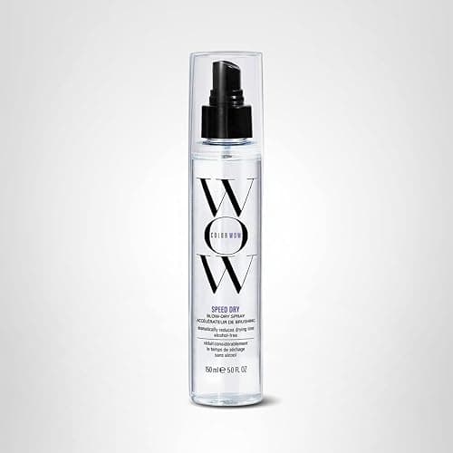 COLOR WOW Speed Dry Blow Dry Spray – Cut Blow Dry Time by 30% | Heat Protectant, Prevent Breakage | Cruelty-Free & Gluten-Free thumbnail 8