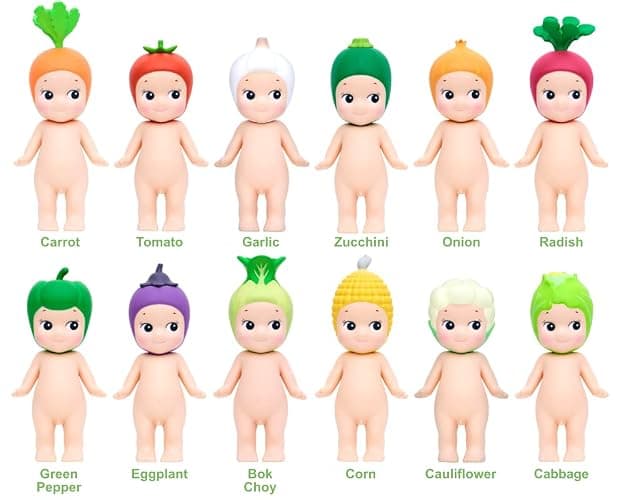 Sonny Angel Vegetable Series - New Version Blind Box - One Assorted - No Choice Available - Sealed Blind Box thumbnail 3