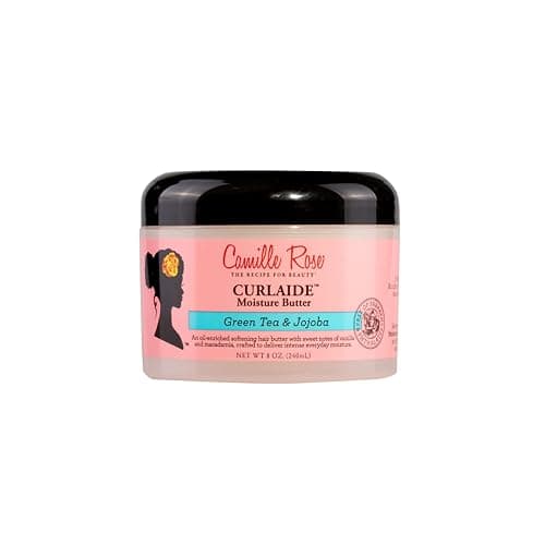 Camille Rose Curlaide Moisture Butter, Hair Styling Cream for Intense Moisture to Strengthen and Nourish Strands, 8 oz - Image 1