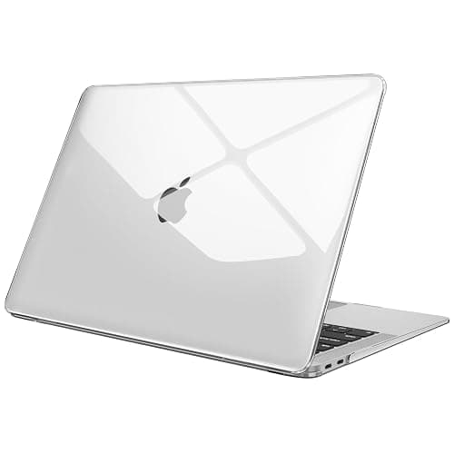 Fintie Case for MacBook Air 13 Inch A2337 (M1) / A2179 / A1932 (2021 2020 2019 2018 Release) - Snap On Hard Shell Case Cover for New MacBook Air 13 Retina Display with Touch ID, Crystal Clear - Image 1
