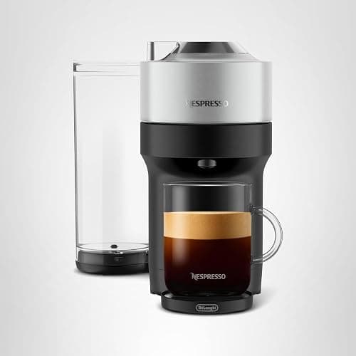 Nespresso Vertuo Pop+ Deluxe Coffee and Espresso Machine by De'Longhi, 120 Volts, Silver thumbnail 10