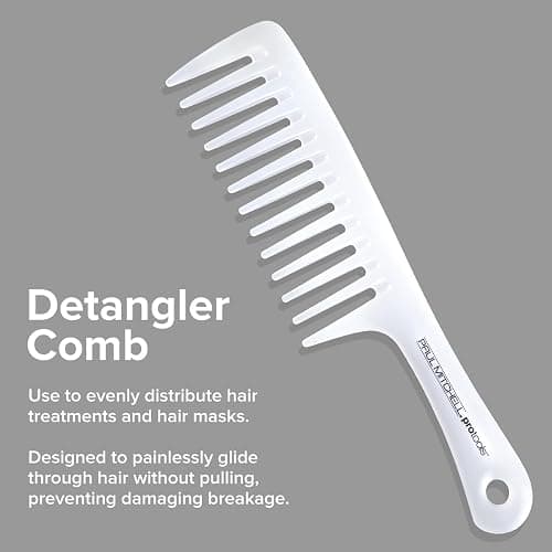 Paul Mitchell Detangler Comb, Wide Tooth Comb Detangles Wet or Dry Hair thumbnail 2