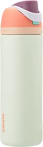 Owala Kids FreeSip - Botella de agua de acero inoxidable con aislamiento térmico, con popote; ideal para deportes, viajes y colegio; sin bisfenol A; 0.70 litros (Surfs Edge) : Amazon.com.mx: Deportes y Aire Libre - Image 1