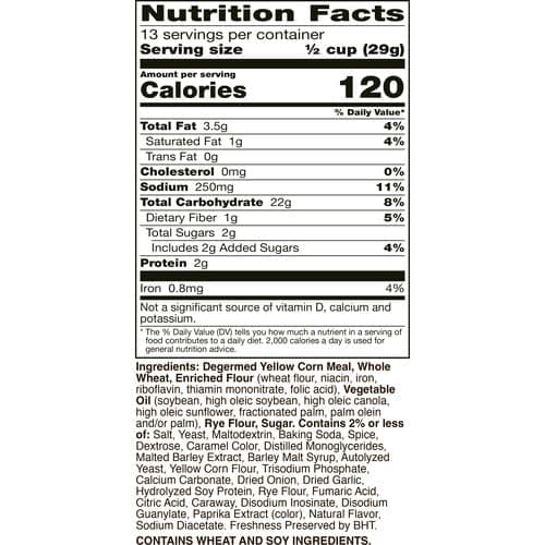 Chex Mix Traditional Original Recipe Snack Mix, Snacks, Family Size, 13.5 oz thumbnail 3