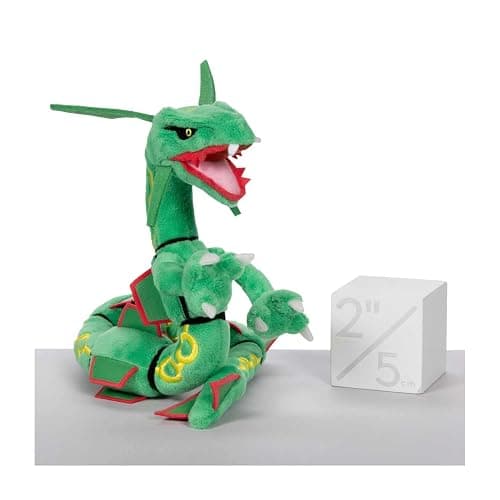 Pokemon Center: Sitting Cuties: Rayquaza Plush # 384 - Generation 3 - 6 In thumbnail 3
